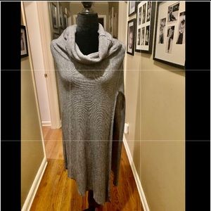 Allen B. by Allen Schwartz Grey Poncho